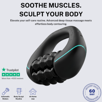 Luvia Rechargeable U-Shaped Massage Roller